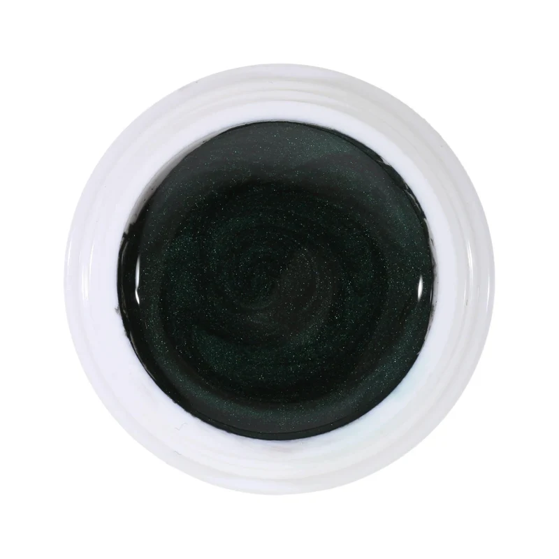 #047 Premium-EFFEKT Color Gel 5ml Schwarzgrün mit leichtem Perlglanz