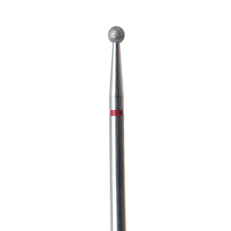 Diamond e-file nail drill bits 2.6mm -Ball, Soft grit, Russian manicure nail drill bits, cuticle cutter