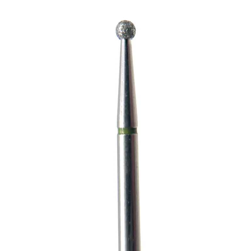 Diamond e-file nail drill bits 2.3mm - ball, coarse grit, Russian manicure nail drill bits, cuticle cutter