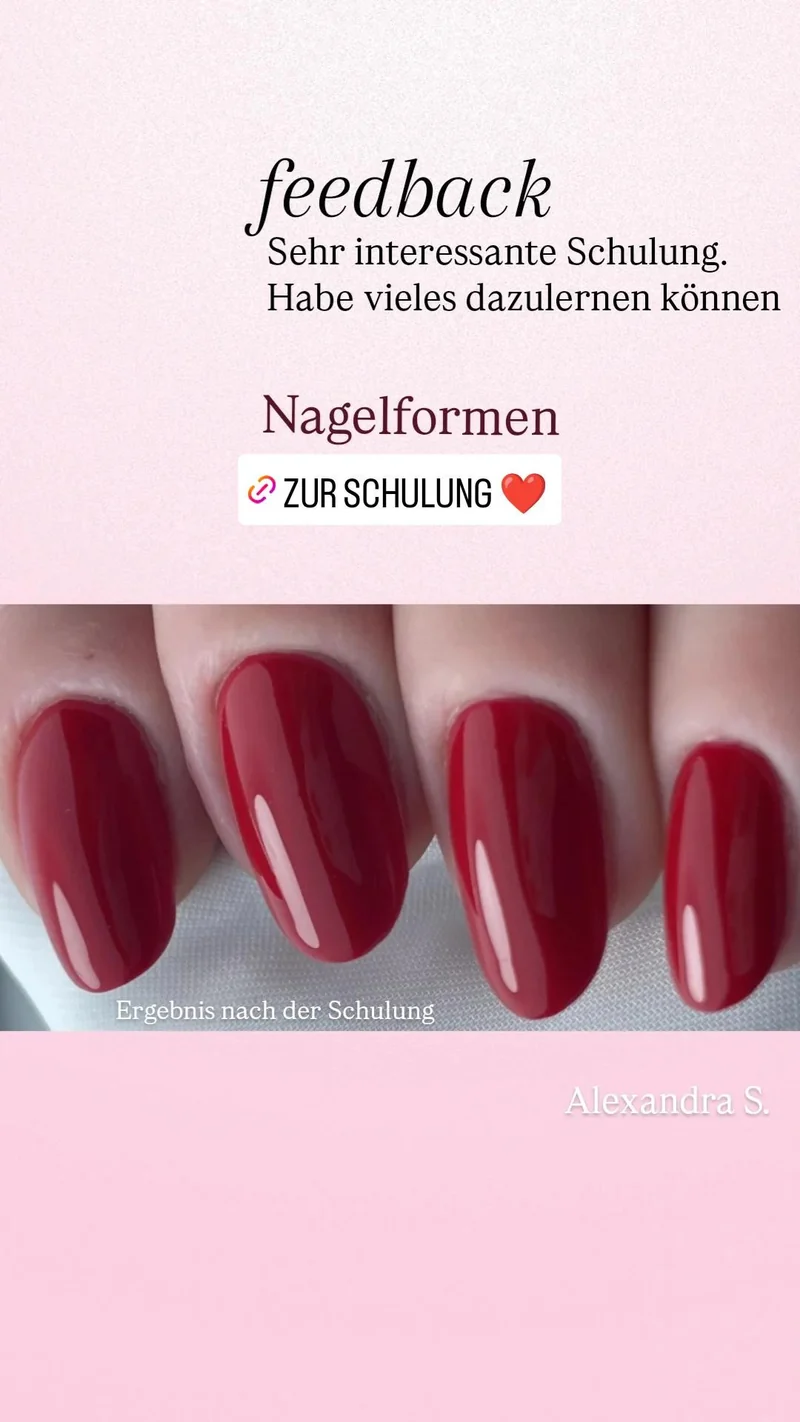 Nagelform Online Schulung