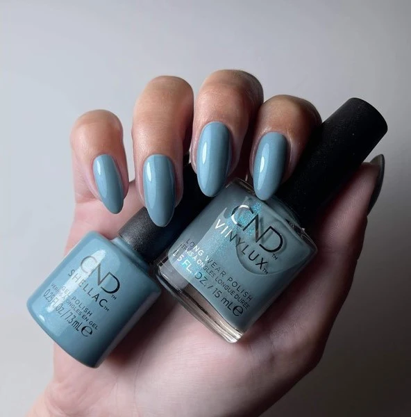 449 Teal Textile - Nagellack 15ml CND VINYLUX