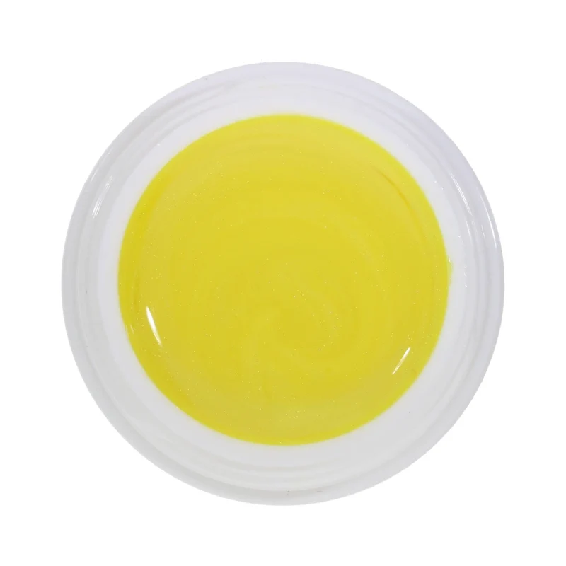 #159 Premium-EFFEKT Color Gel 5ml Leuchtendes Gelb mit goldenem Perleffekt