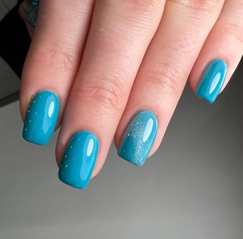 #180 Premium-EFFEKT Color Gel 5ml Dunkles Türkis mit dezentem Blauschimmer
