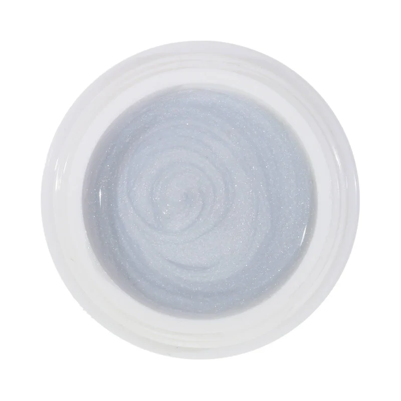 #119 Premium-EFFEKT Color Gel 5ml Weiss/Grau mit sehr schönem silbernen Perlglanz