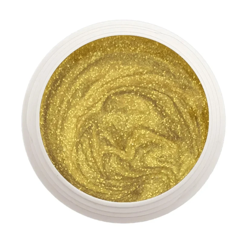 #223 Premium-GLITTER Color Gel 5ml Goldschimmer