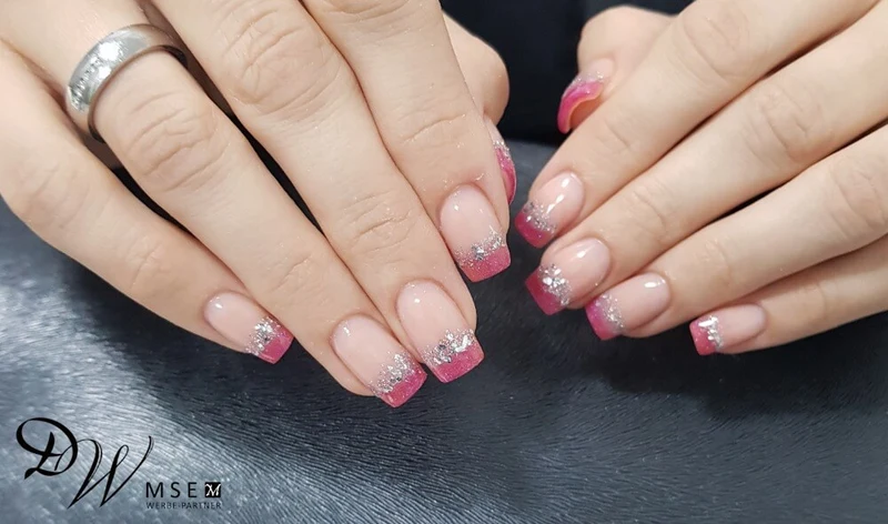 #222 Premium-GLITTER Color Gel 5ml Klassisches silbernes Glittergel dominiert von groben Glitterpartikeln