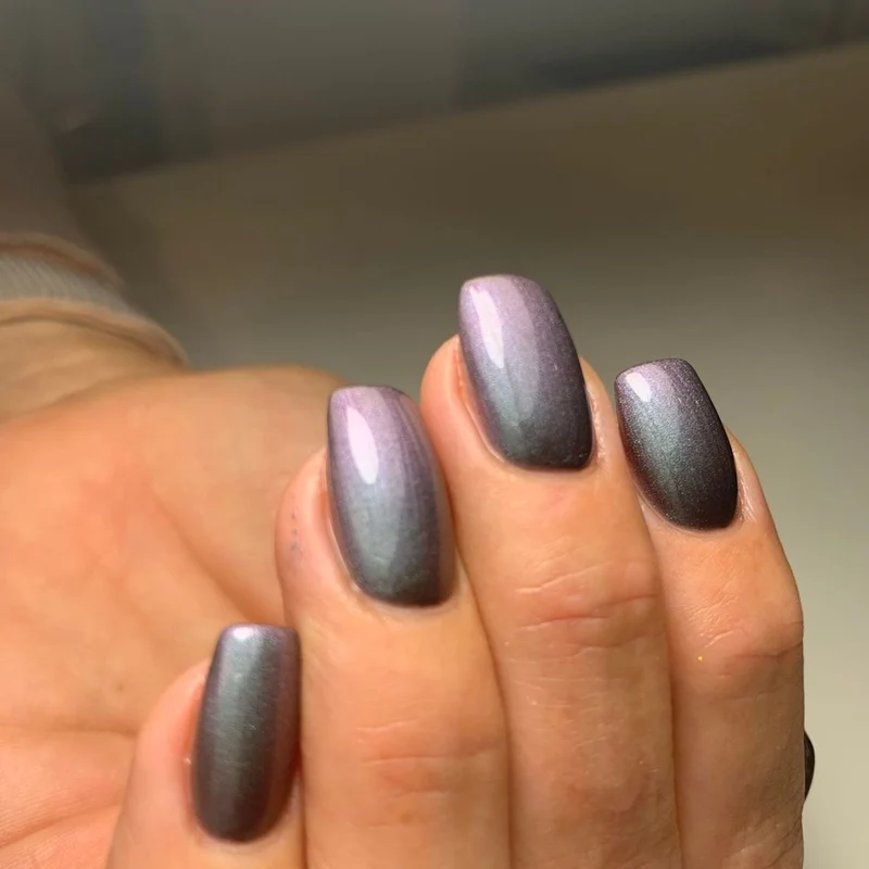 #038 Premium-EFFEKT Color Gel 5ml Dunkelgrau rosa-grün changierend