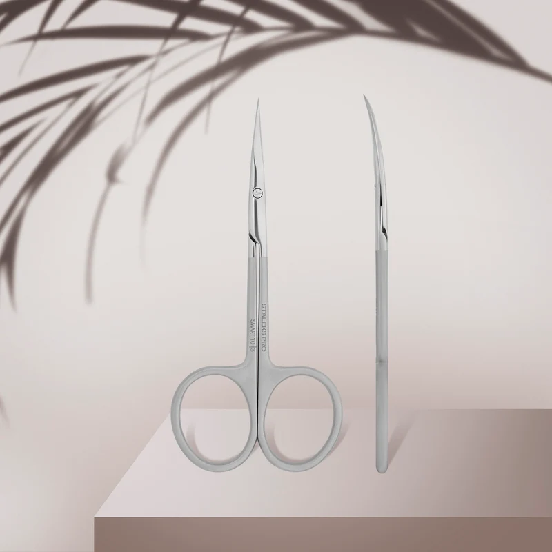 STALEKS PRO Smart 10 cuticle nail scissors, manicure nail tools, cuticle cutter SS-10-3