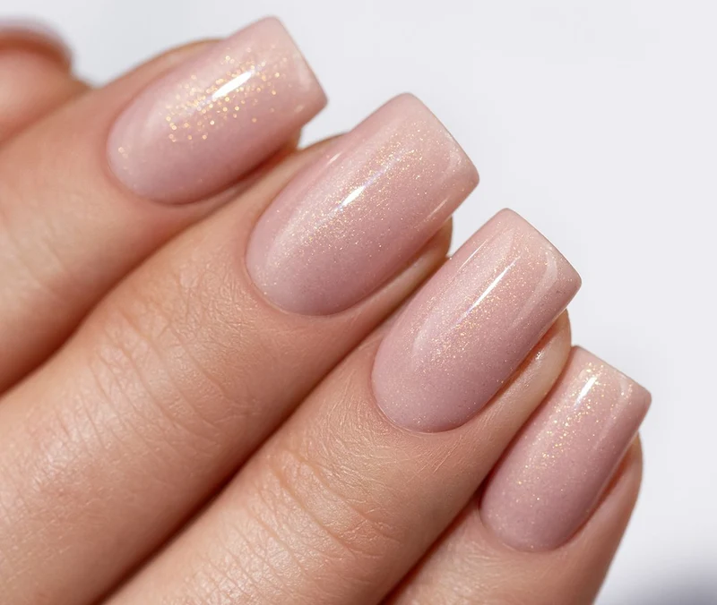 SHIMMER PEACH — Mega Base (Rubber Base coat) 8 ml VICTORIA VYNN