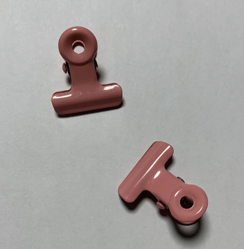 Pinchklemme 22mm rose