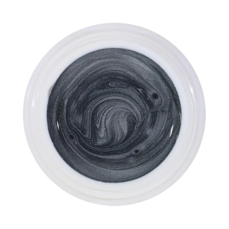 #118 Premium-EFFEKT Color Gel 5ml Silbergrau mit Perlglanz
