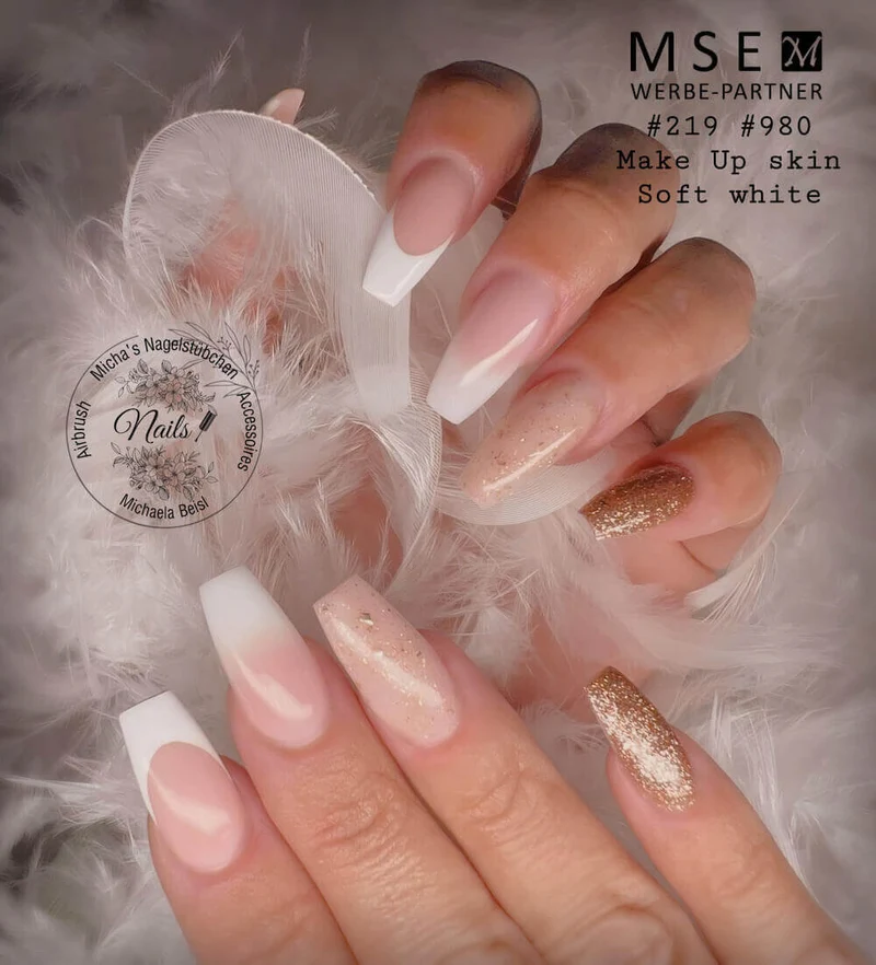 #219 Premium-GLITTER Color Gel 5ml Bronze aus einem raffinierten Gemisch aus feinen und groben Glitterpartikeln