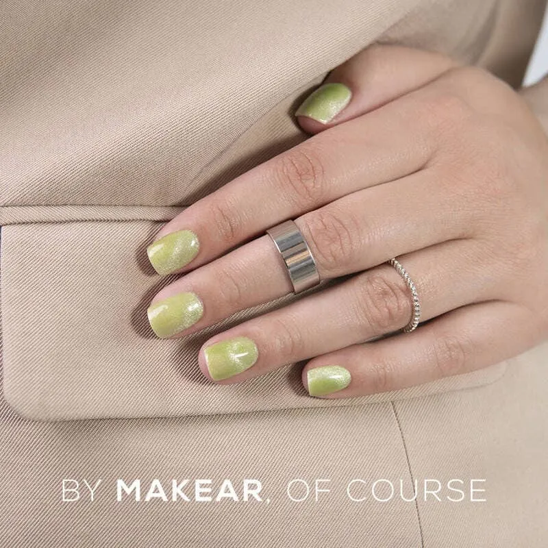 Hollywood Hills - UV Nagellack Cat Eye GLOW IN THE DARK ohne Hema 8ml MAKEAR