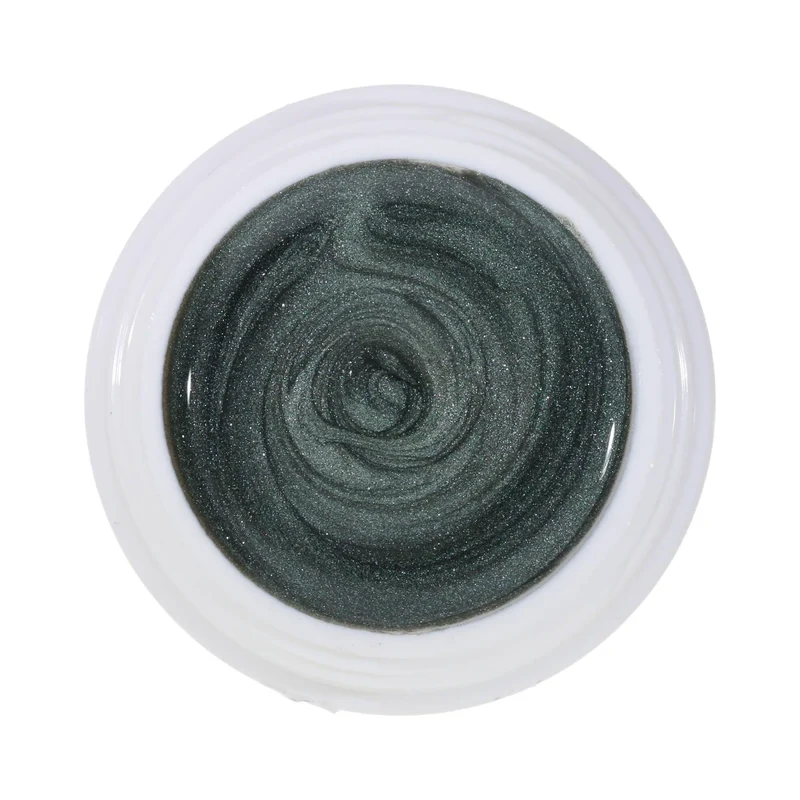 #088 Premium-EFFEKT Color Gel 5ml Metallic Silber mit grünem Unterton