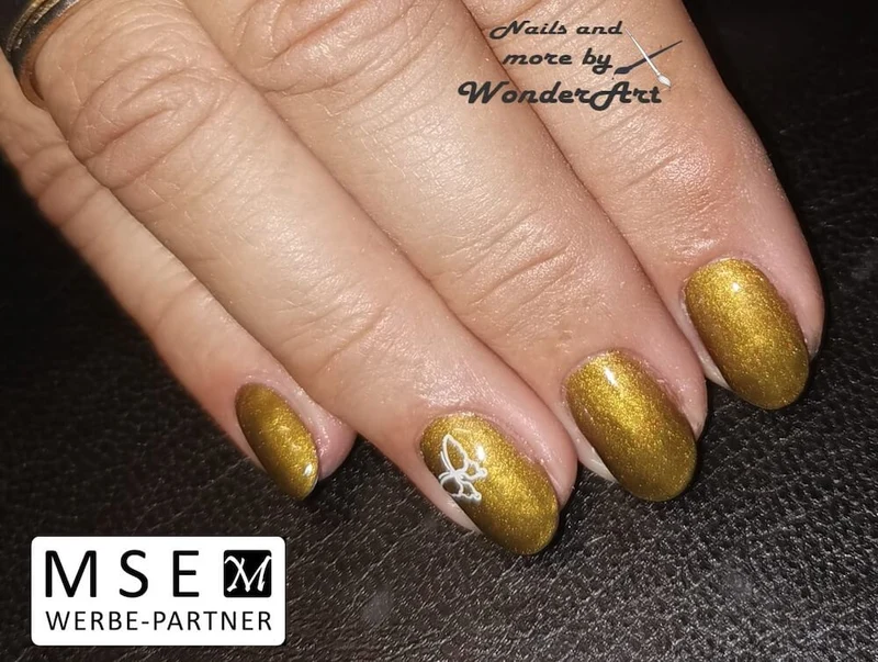 #034 Premium-EFFEKT Color Gel 5ml Goldmetallic mit braunem Unterton