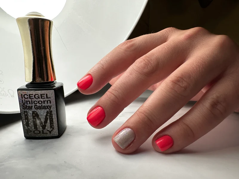 ICEGEL Unicorn gel polish 2 bottles