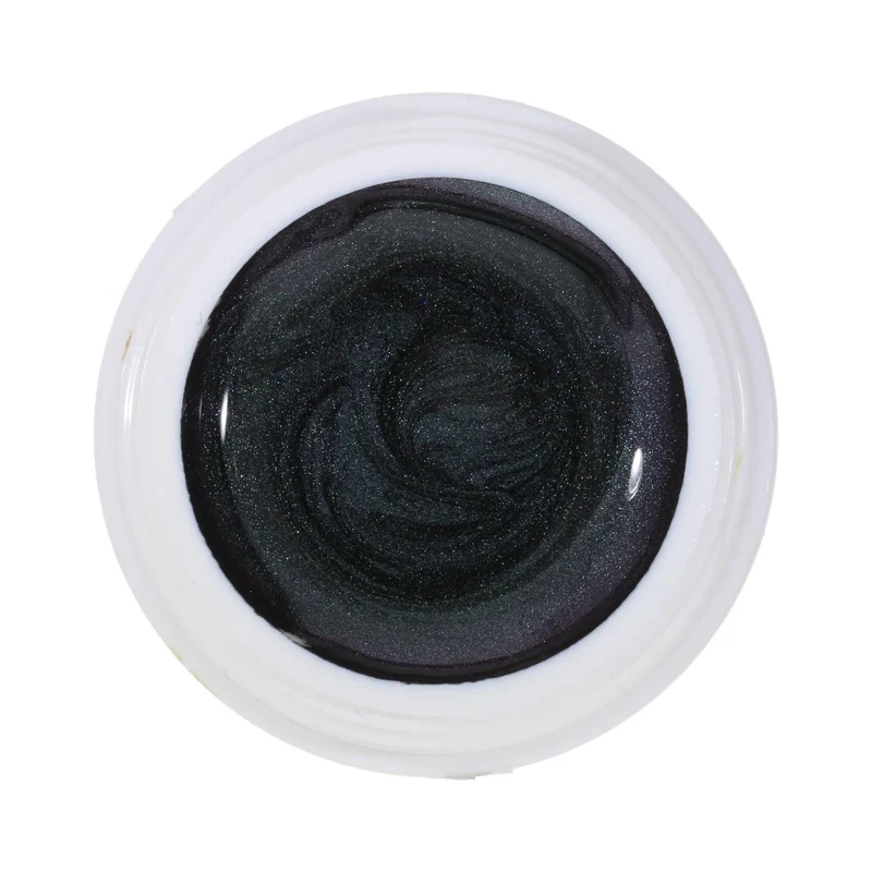 #083 Premium-EFFEKT Color Gel 5ml Schwarz mit rosa/grün changierendem Perleffekt