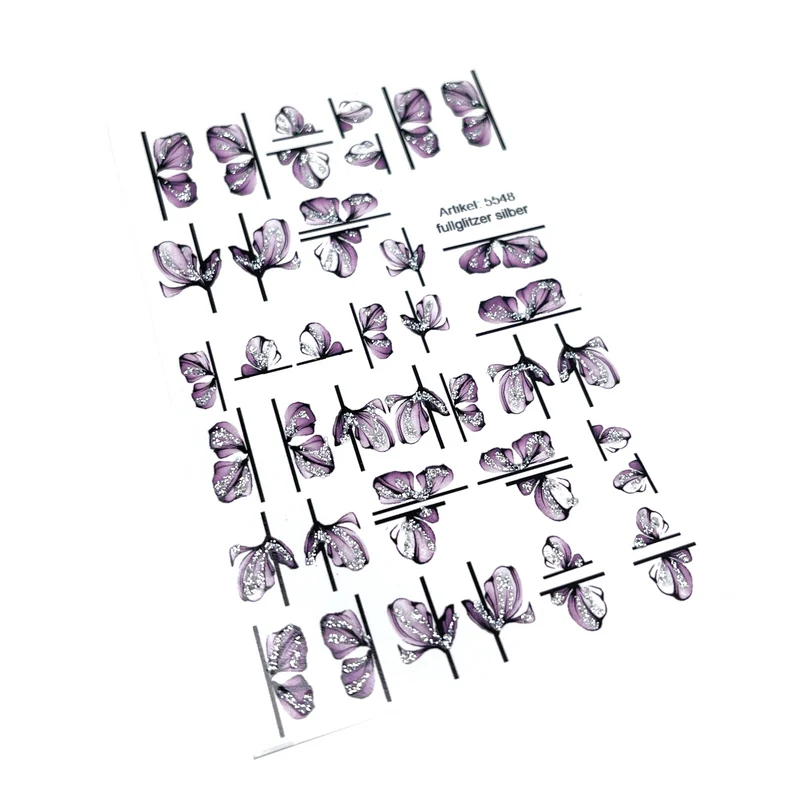 INKVICTUS flower nail decals / sliders 5548