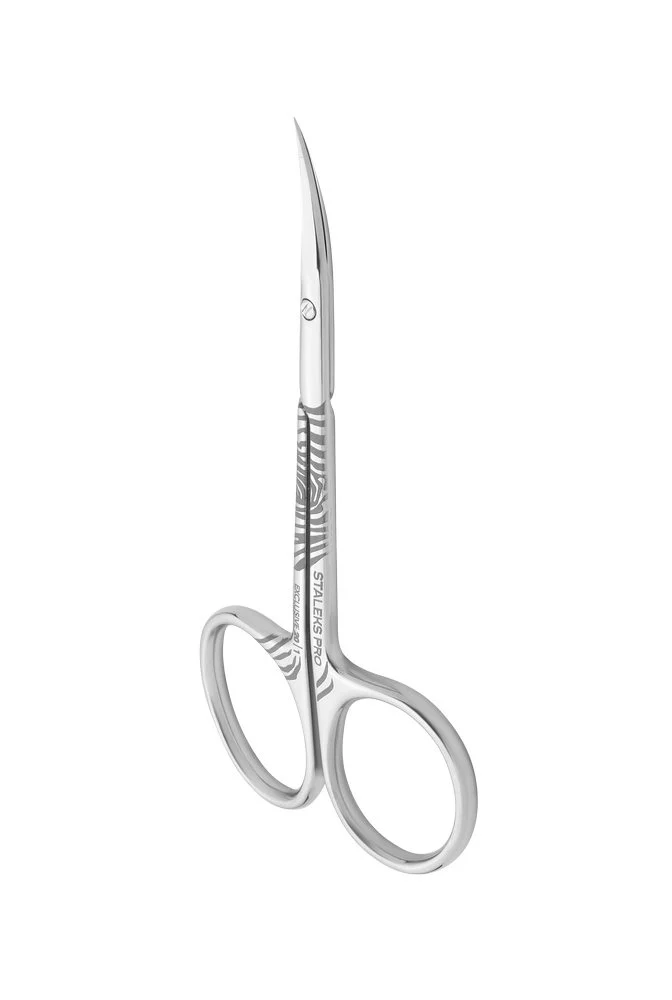 STALEKS PRO Exclusive 20, Zebra, cuticle scissors, manicure nail tools, cuticle cutter SX-20/1