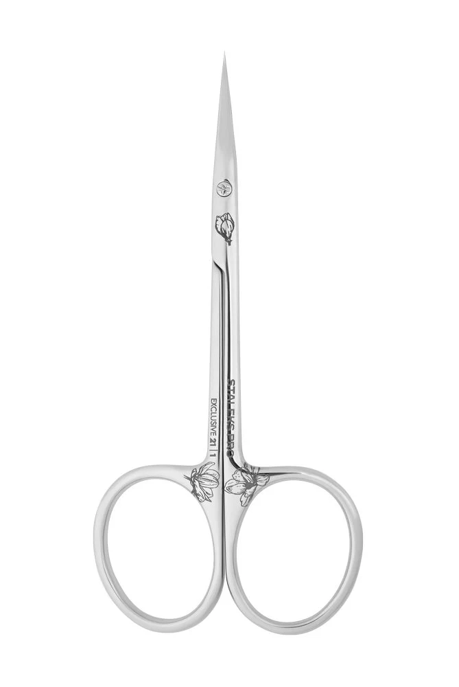 STALEKS PRO Exclusive 21, Magnolia, cuticle scissors, manicure nail tools, cuticle cutter SX-21/1m