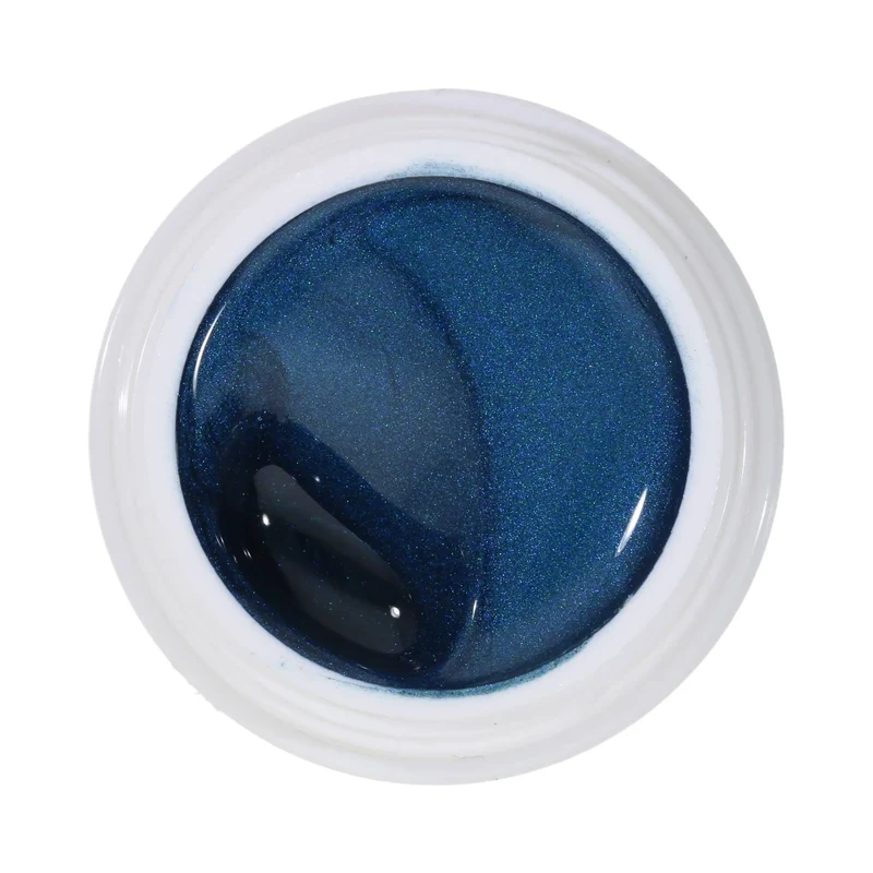 #013 Premium-EFFEKT Color Gel 5ml Dunkles Blaugrün mit Perlglanzeffekt