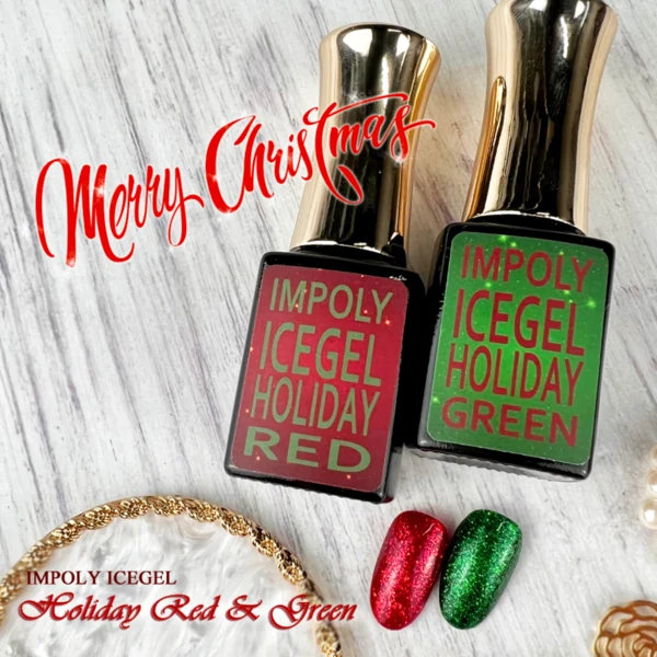 ICEGEL Christmas gel polish
