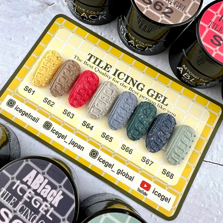 ICEGEL Tile Icing gel polish