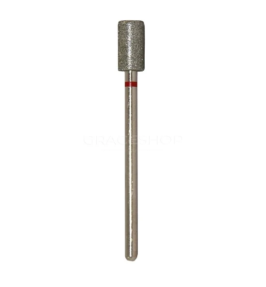 Fräseraufsatz Diamant Bit Zylinder fein (rot) in Größe: 5,0mm von KMIZ