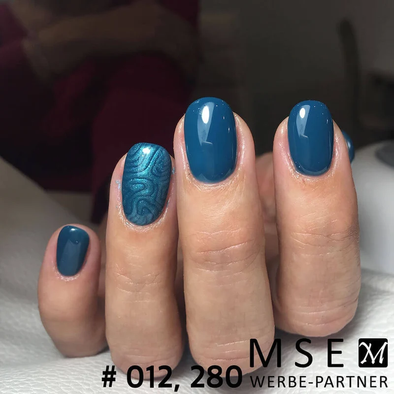 #012 Premium-PURE Color Gel 5ml Dunkles Blaugrün
