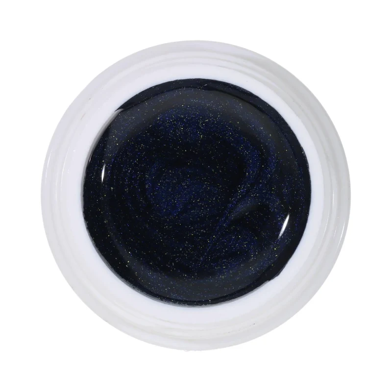 #007 Premium-EFFEKT Color Gel 5ml Dunkelblau mit goldenem Perlglanz