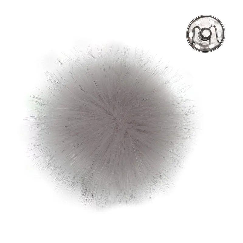 Pompom - grau, small/10 cm