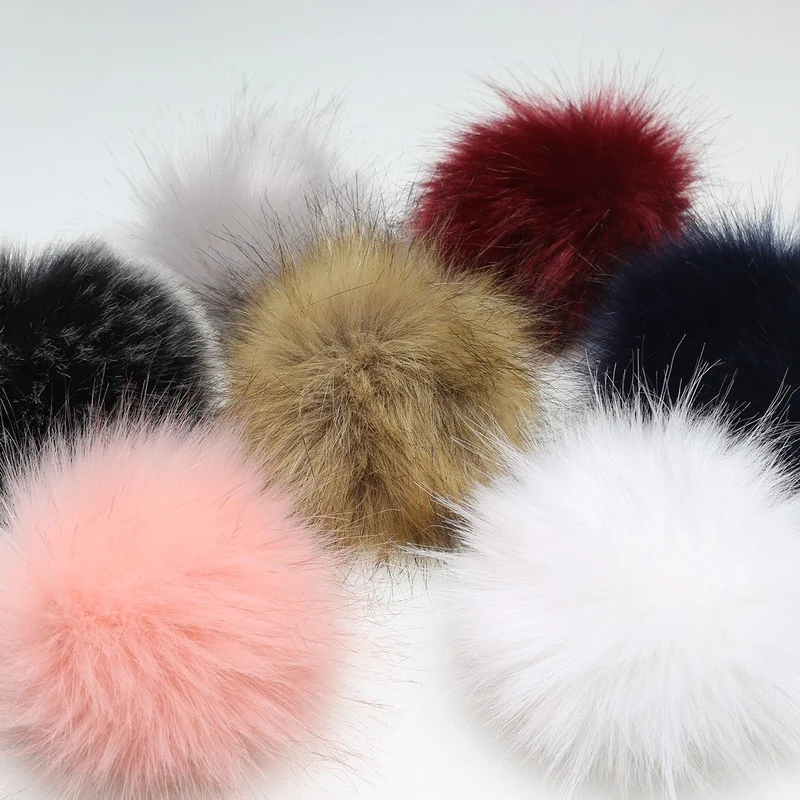 Pompom - grau, small/10 cm