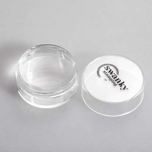 Swanky Stamping round mini stamp