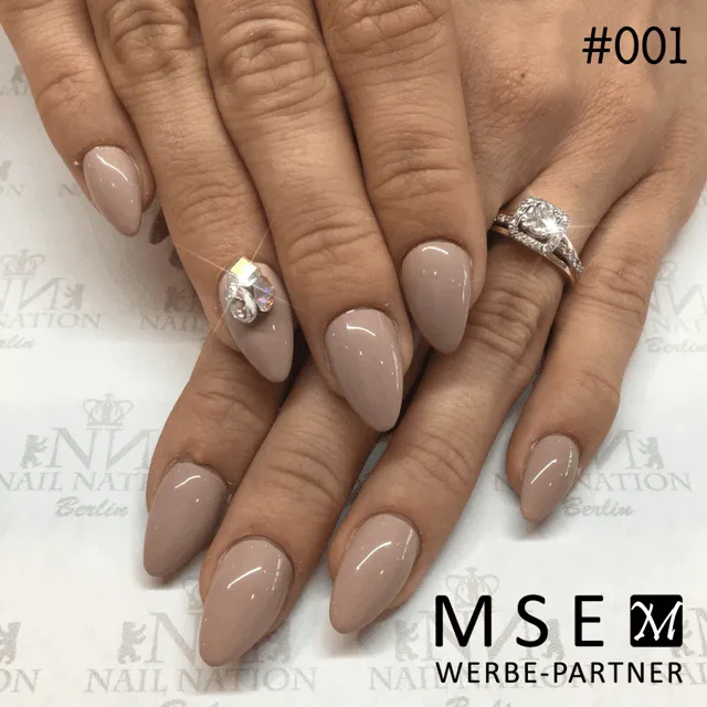 #0001 EFFEKT Farbgel - Color Gel 5ml Kaschmir Nude