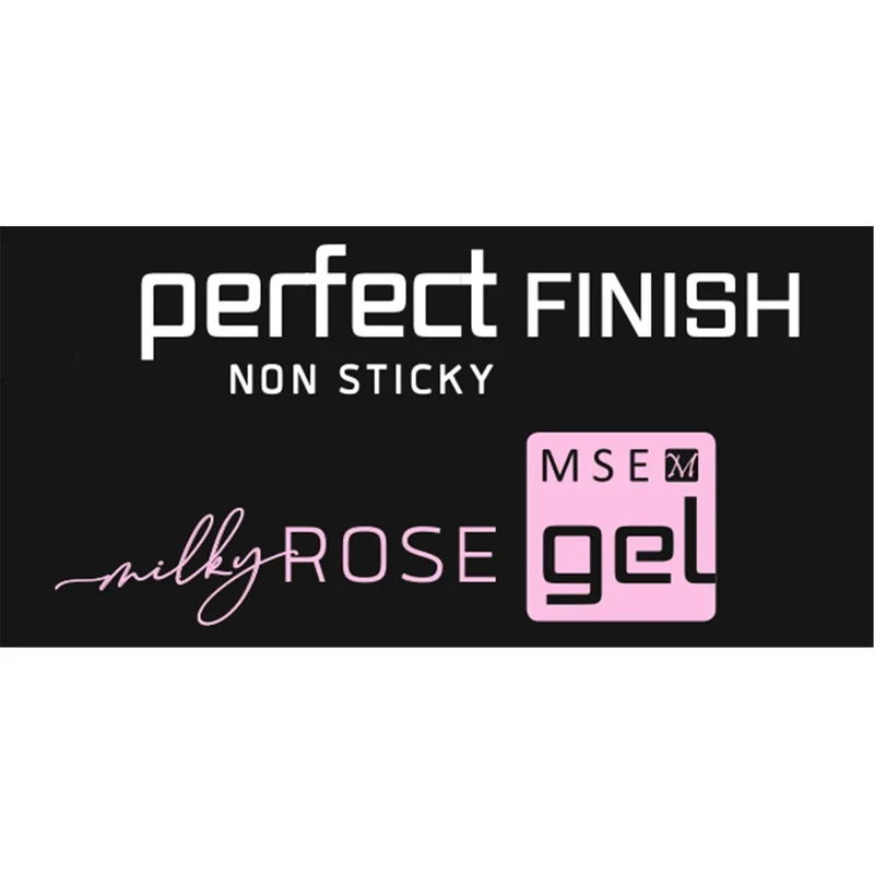 MSE Perfect FINISH Hochglanz Gel milky rose 15ml Non Sticky