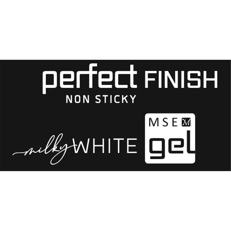 MSE Perfect FINISH Hochglanz Gel milky white 15ml Non Sticky
