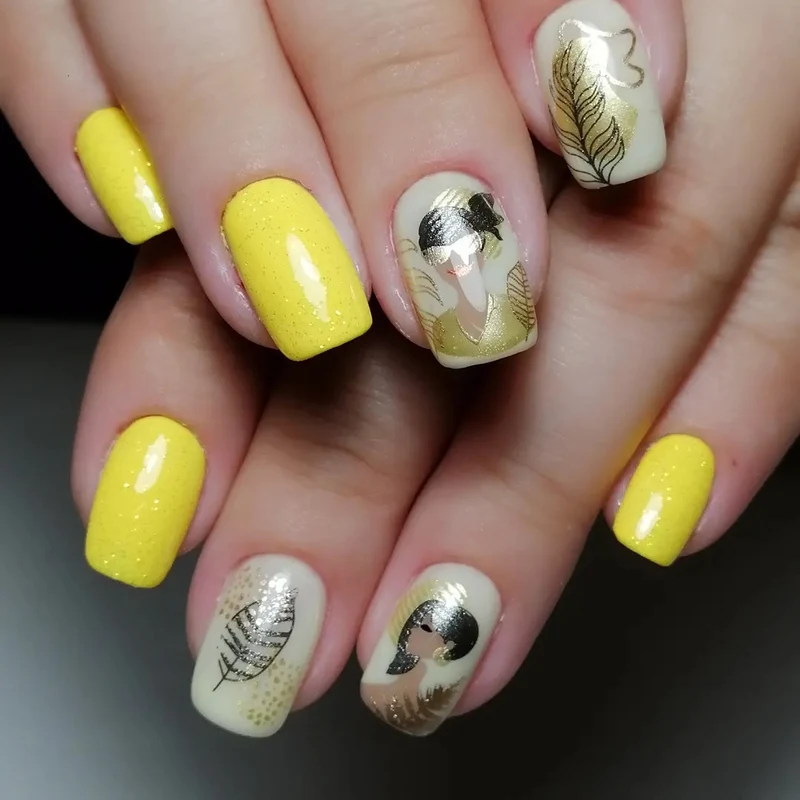 Swanky Stamping Woman nail stamping plates 106