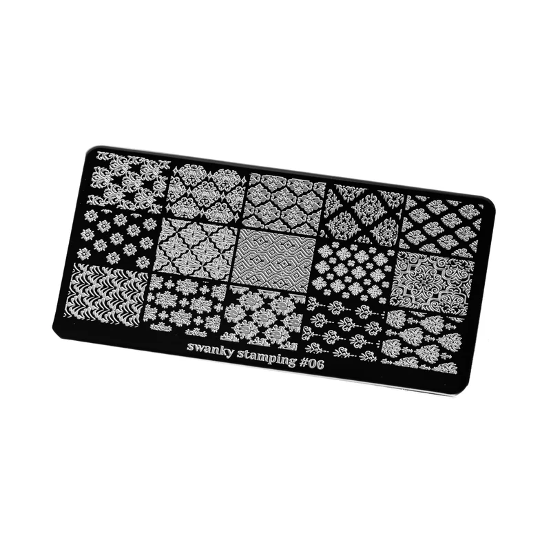 Swanky Stamping Pattern nail stamping plates 06