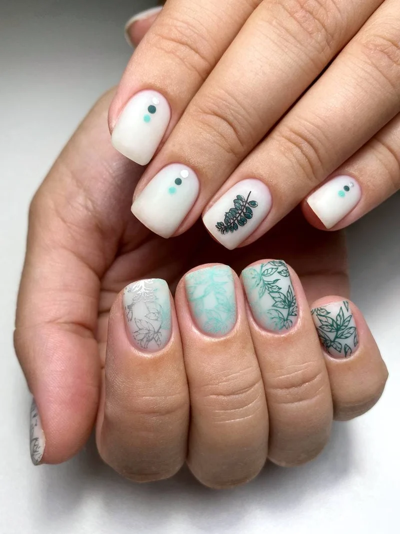Swanky Stamping Flower pattern nail stamping plates 103