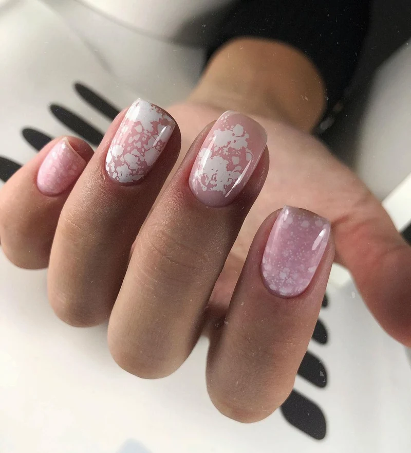 Swanky Stamping Abstract pattern nail stamping plates 105