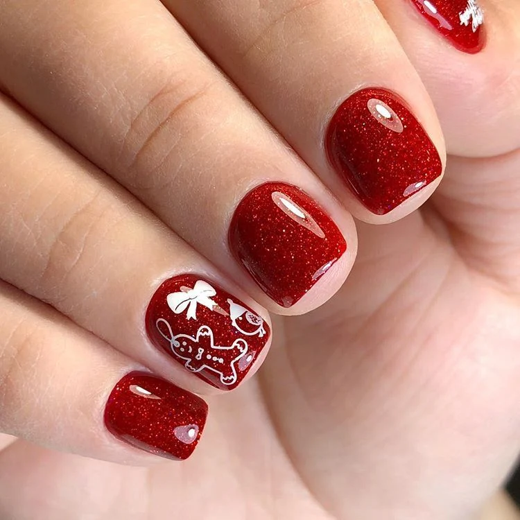 Swanky Stamping Snowflake. Holiday, Christmas nail stamping plates 052
