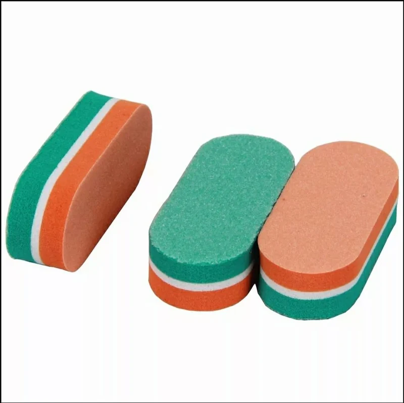 Mini Buffer 100/180 in verschiedenen Farben (4,5cm x 2cm)