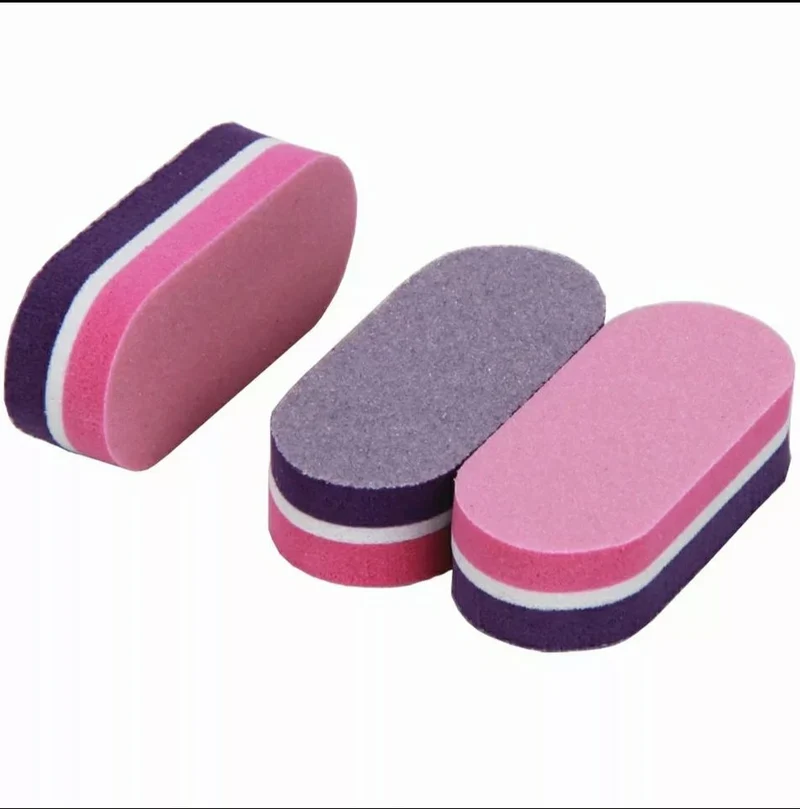 Mini Buffer 100/180 in verschiedenen Farben (4,5cm x 2cm)
