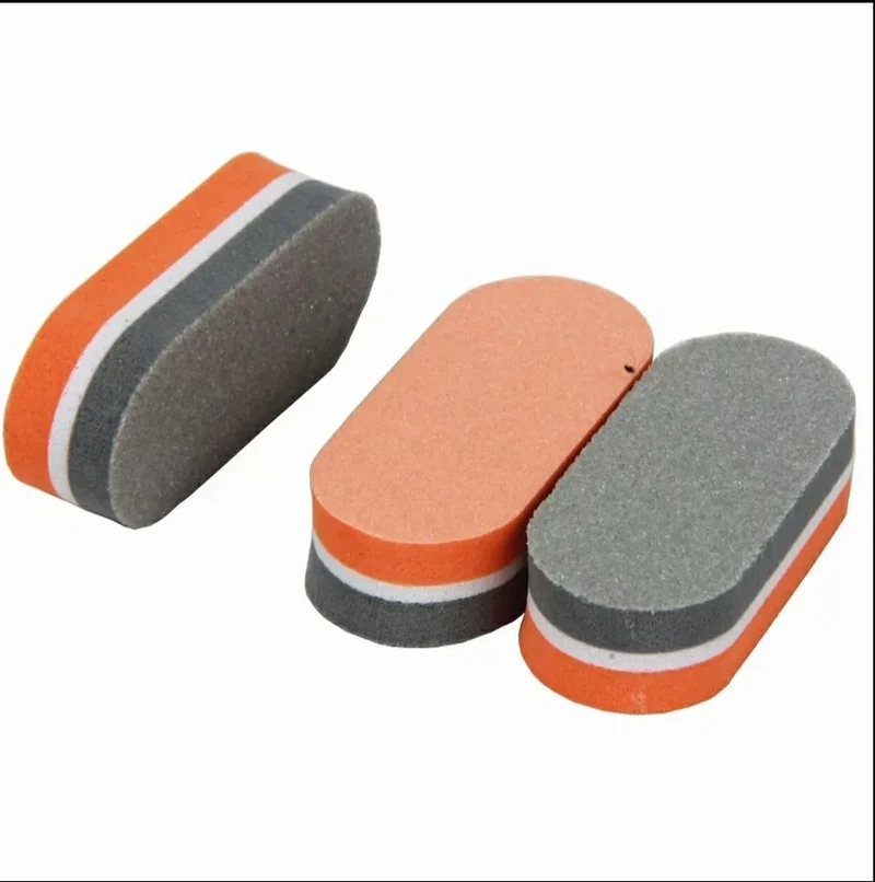 Mini Buffer 100/180 in verschiedenen Farben (4,5cm x 2cm)