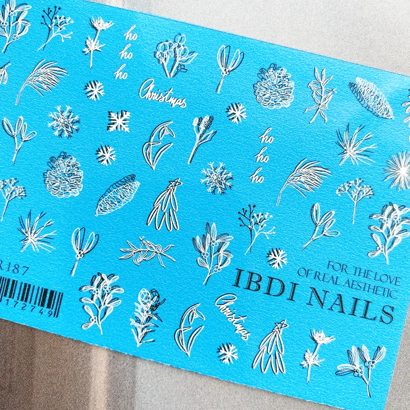 IBDI Pinecone nail decals / sliders #Air 187