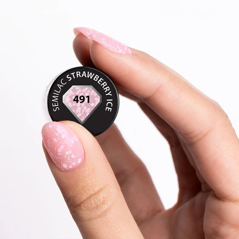491 Strawberry Ice - UV Nagellack 7ml Semilac
