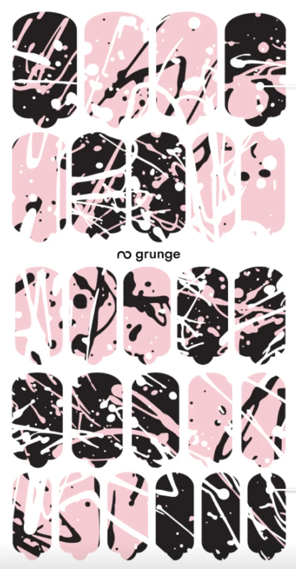 Nagelfolie Grunge - Nail Wraps by Provocative Nails