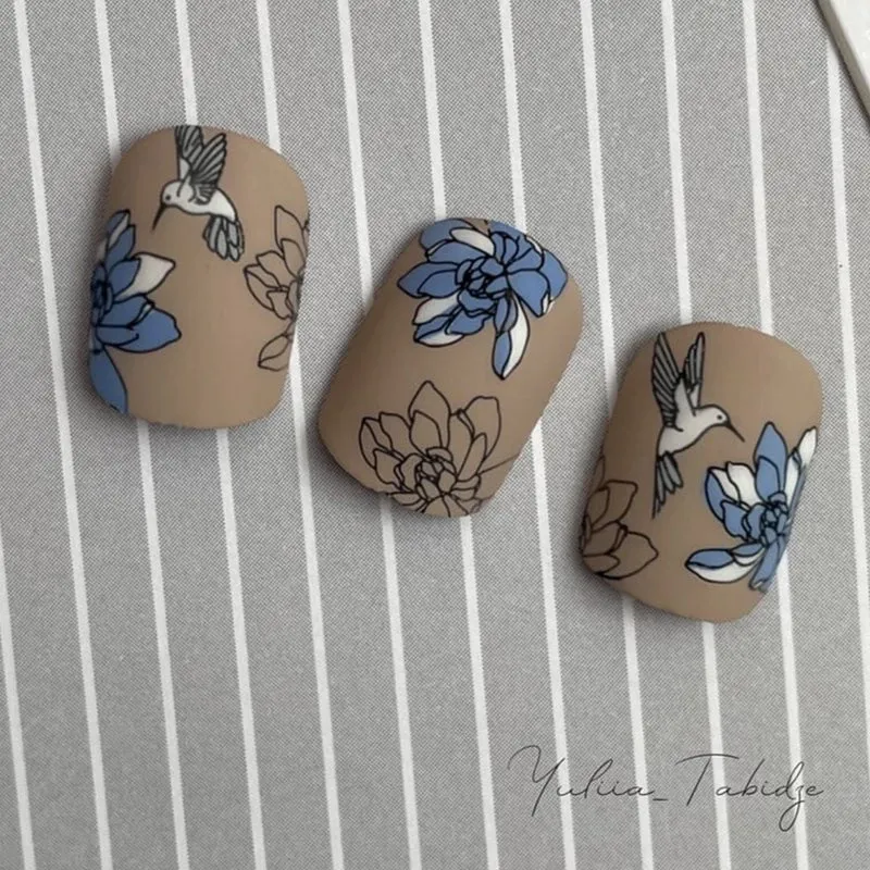 0008 stamping schablone + design blatt ART STAMPING
