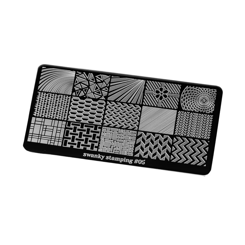 Swanky Stamping pattern nail stamping plates 005