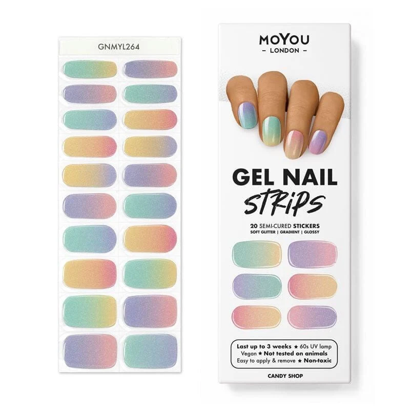CANDY SHOP - Gel Nail Strip (Gel Wraps) MoYou London
